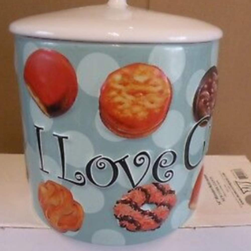 I Love Girl Scout Cookies cookie jar